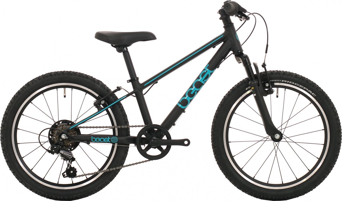 Bike Fun The Beast - Kinderfiets 20 Inch - Zwart/Blauw - Jongensfiets - V-Brakes Kinderfiets kopen online