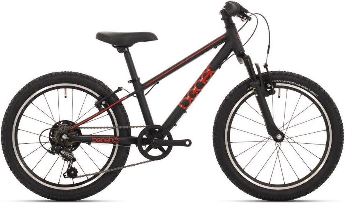 Bike Fun The Beast - Kinderfiets - Mannen - Zwart;Rood - 24 Kinderfiets kopen online