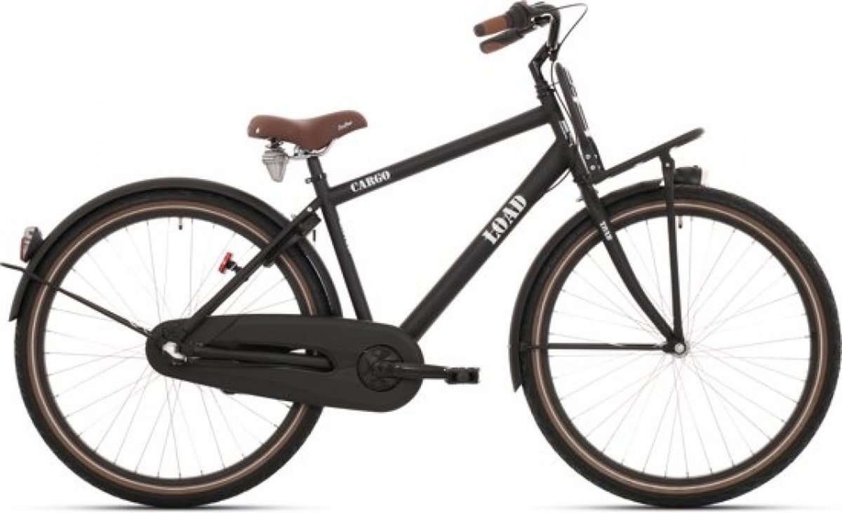 Bikefun Load 20 jongensfiets met remnaaf - mat zwart Kinderfiets kopen online