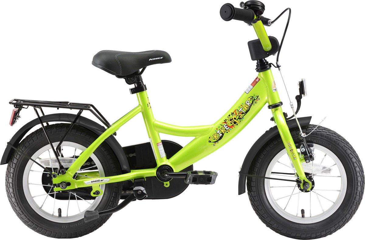 bikestar kinderfiets 12 groen