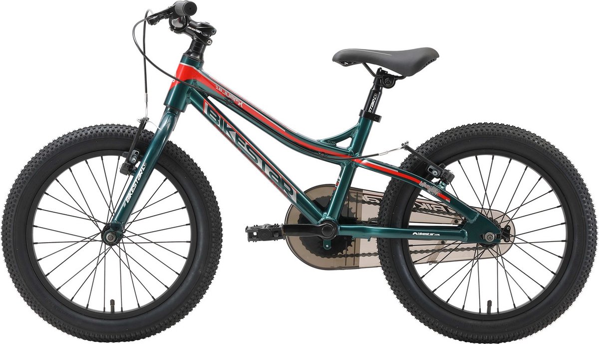 Bikestar kinderfiets Mountainbike alu 18 inch groen Kinderfiets kopen online