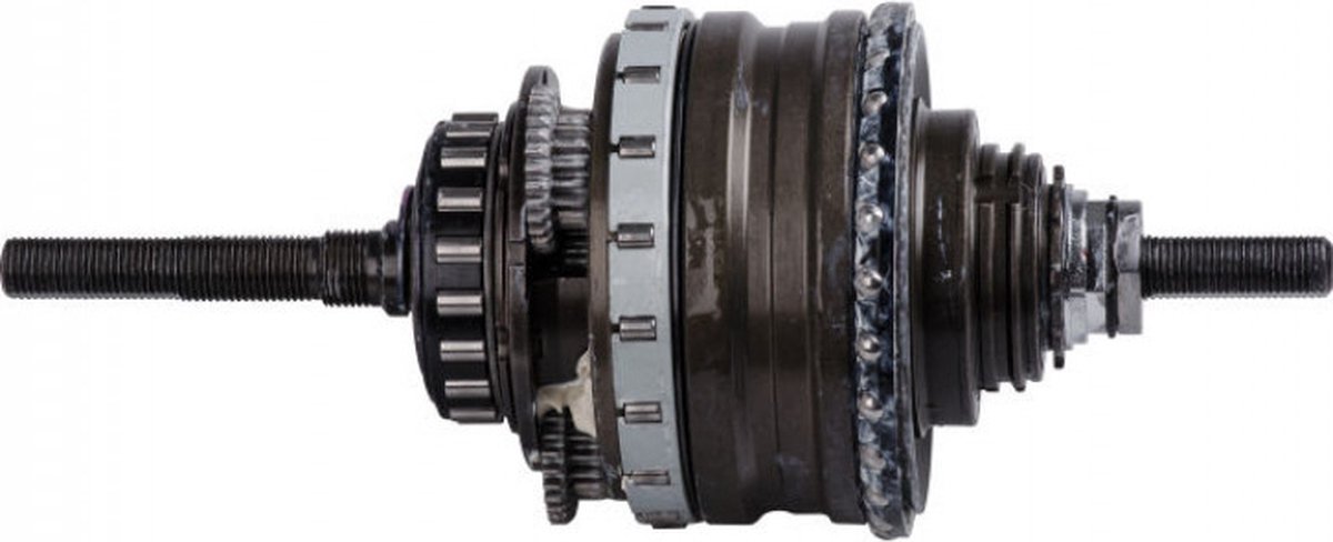binnenwerk shimano nexus 8 rollerbrake versnellingsnaaf sg c6011 8r 184 mm as