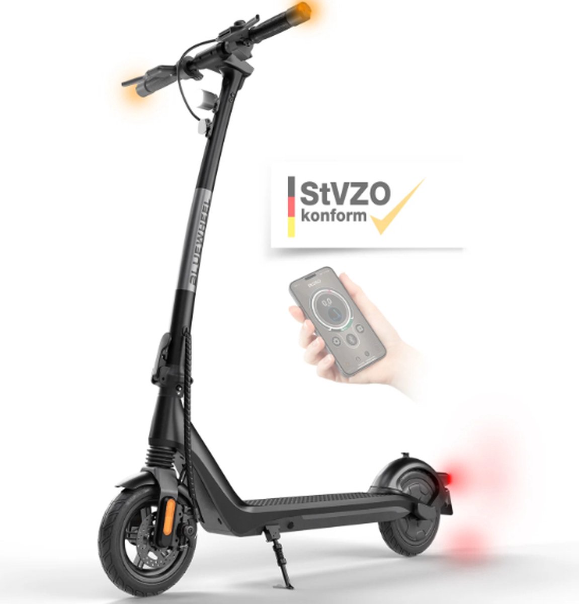 bluewheel ix250 elektrische step dubbel remsysteem 350 w motor 20 km u