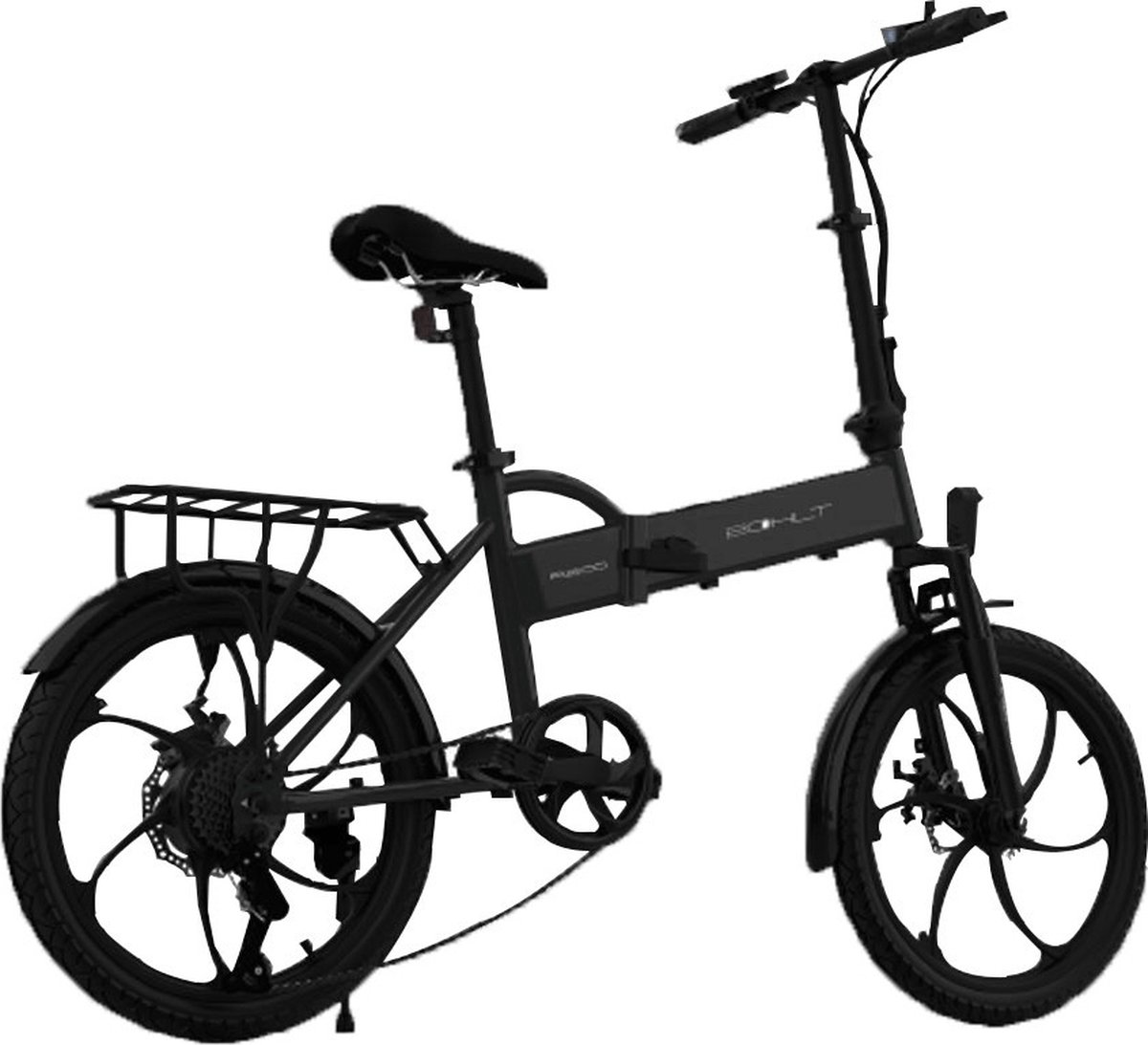 Bohlt R200 Elektrische Vouwfiets - 280Wh accu - 6 versnellingen - Zwart Fiets (elektrisch) kopen online