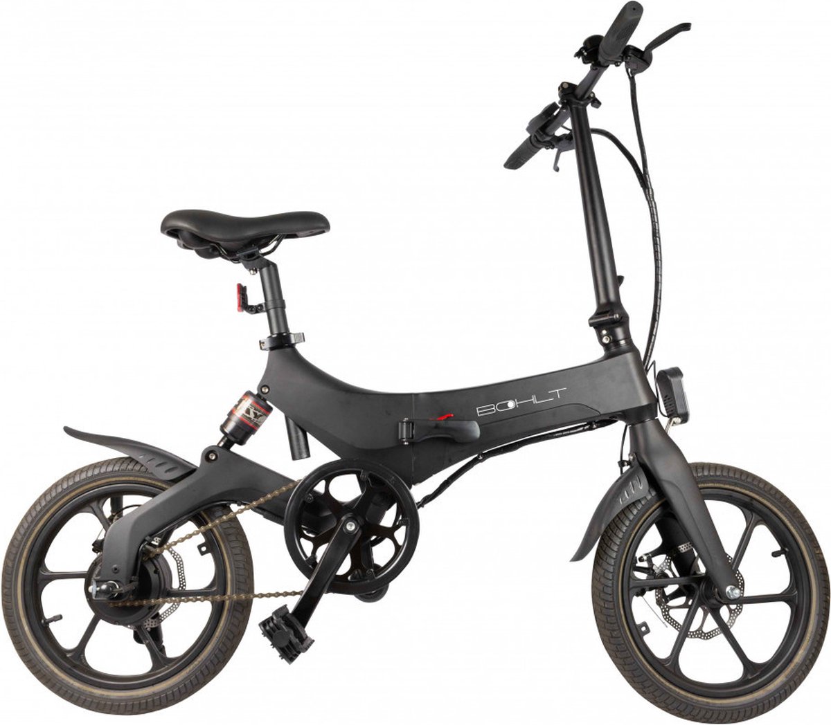 Bohlt X160 BL - Elektrische vouwfiets - Magnesium - Schijfremmen - Achtervering - LG accu Fiets (elektrisch) kopen online