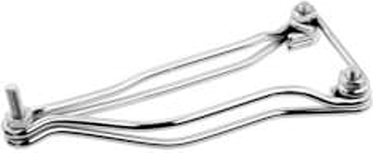 brooks zadelbrug b135 chroom byb 247