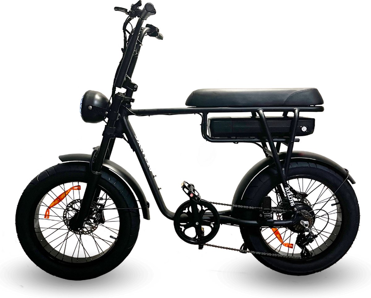 BYCLETA S3 (EB2) Elektrische Fatbike - 250W - 17.5Ah - Hydraulische remmen - Zwart Fiets (elektrisch) kopen online