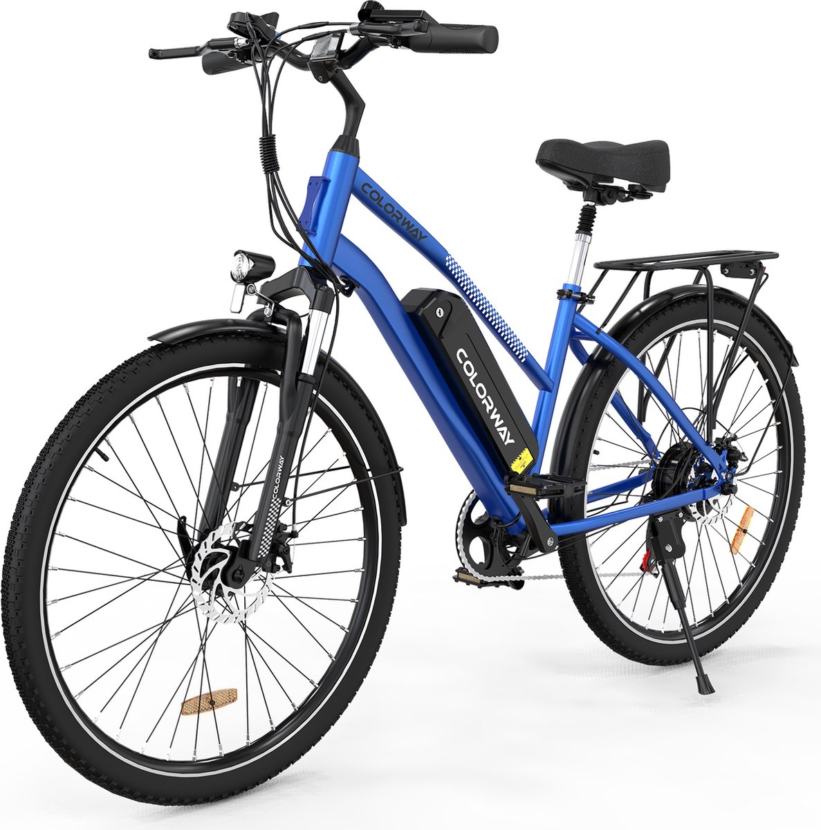 COLORWAY BK27 Elektrische Fiets - 28 Inch - 250W- 36V 12Ah - Blauw Fiets (elektrisch) kopen online