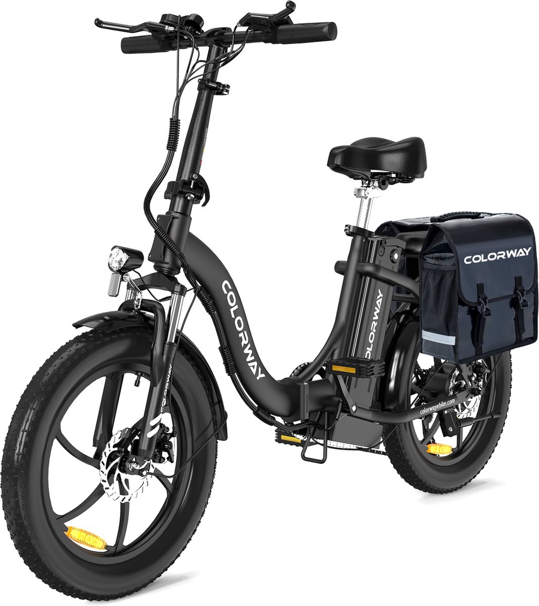 Colorway BK6s Elektrische Fiets | Opvouwbare E-bike | 20 Inch Fatbike | 15AH | 25km/h Fiets (elektrisch) kopen online