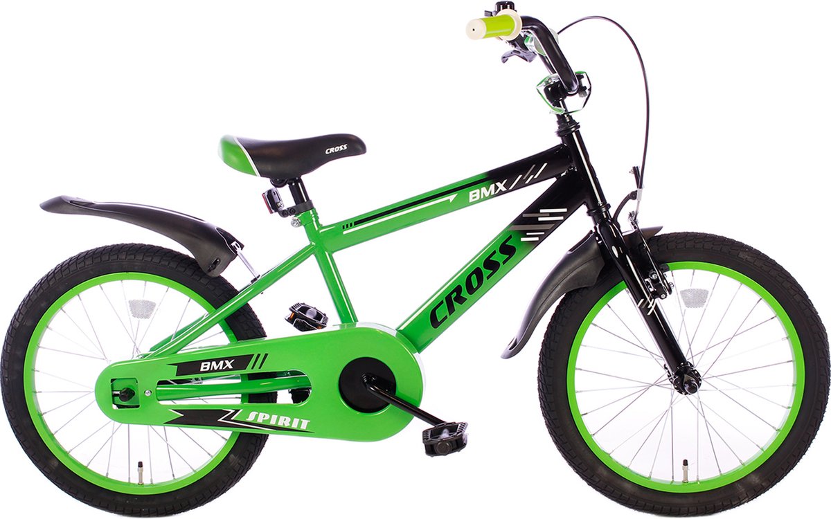 Cortego BMX Cross Jongensfiets Groen 22 Inch Kinderfiets kopen online