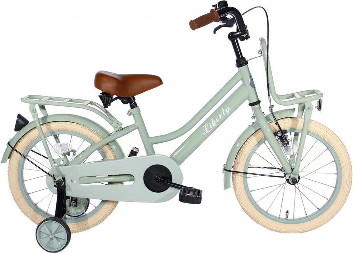 Cortego Liberty Meisjesfiets 12 Inch Groen - Kinderfiets - 2 tot 4 Jaar Kinderfiets kopen online