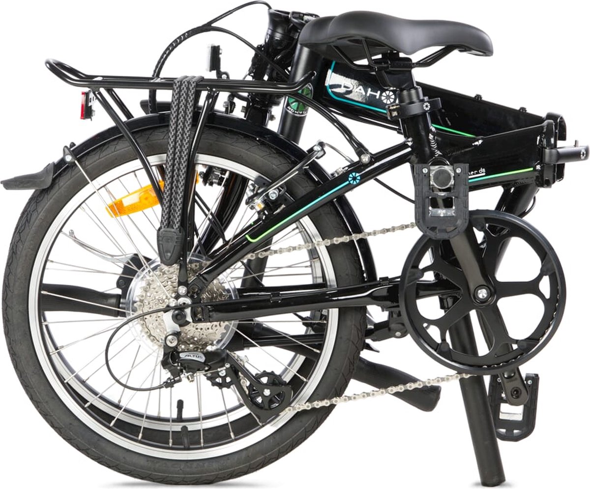 dahon vouwfiets mariner d8 obsidian zwart