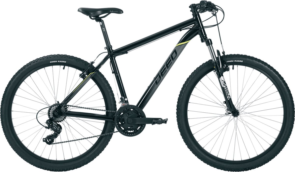 DEED HOOP 27.5 INCH MTB H50 > 21 SPEED BLACK Fiets kopen online