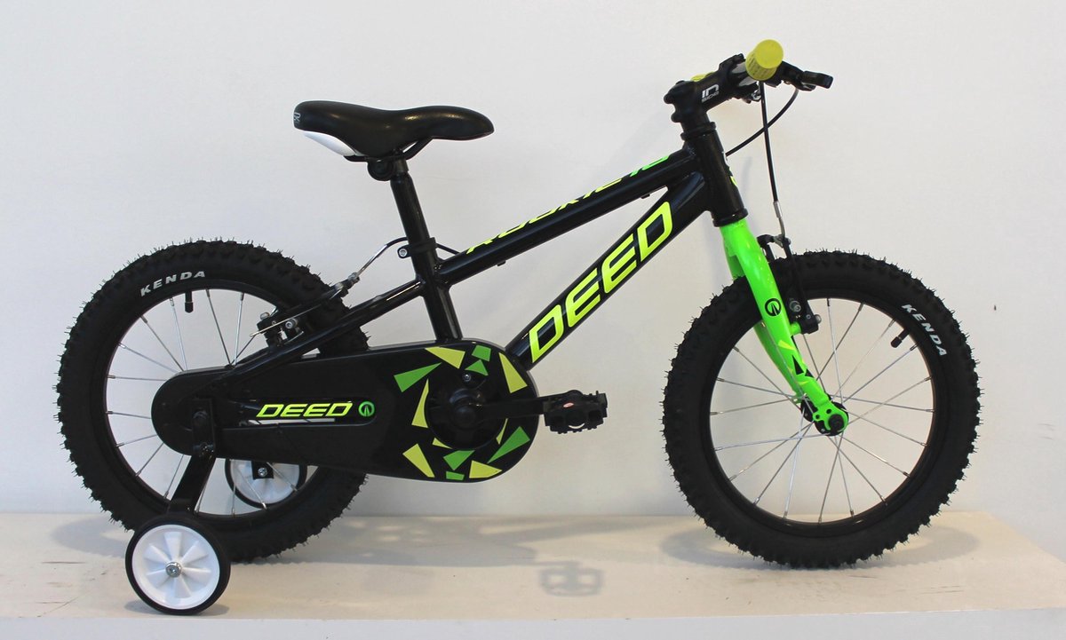 DEED ROOKIE 160 MTB BOYS 16 INCH NEW MODEL BLACK Kinderfiets kopen online