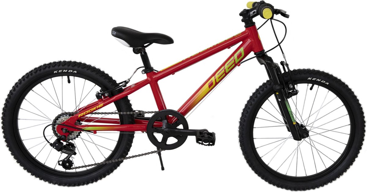 deed rookie 206 mtb girls 20 inch h24 6 speed pink