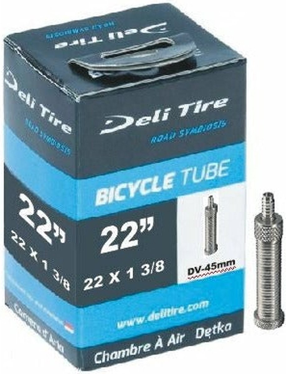 Deli Tire binnenband dv8b 22 inch 45 mm 22x1.75/2.125 47/57-456 Fiets kopen online