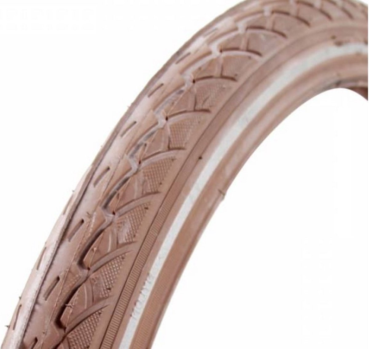 deli tire voorvorkdeli 24x1 75 47 507 bruin reflectie