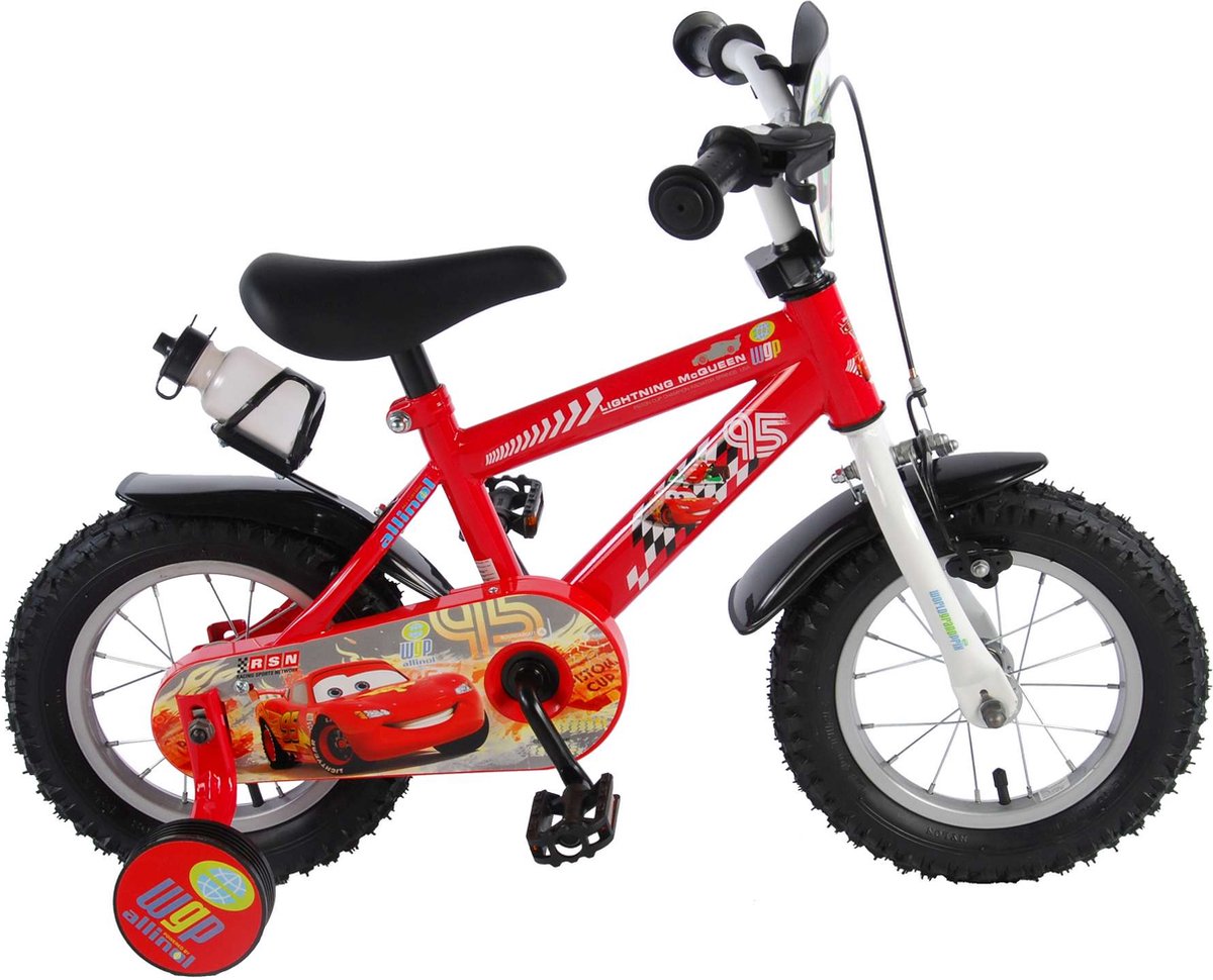 Disney Cars Kinderfiets - Jongens - 12 inch - Rood Kinderfiets kopen online
