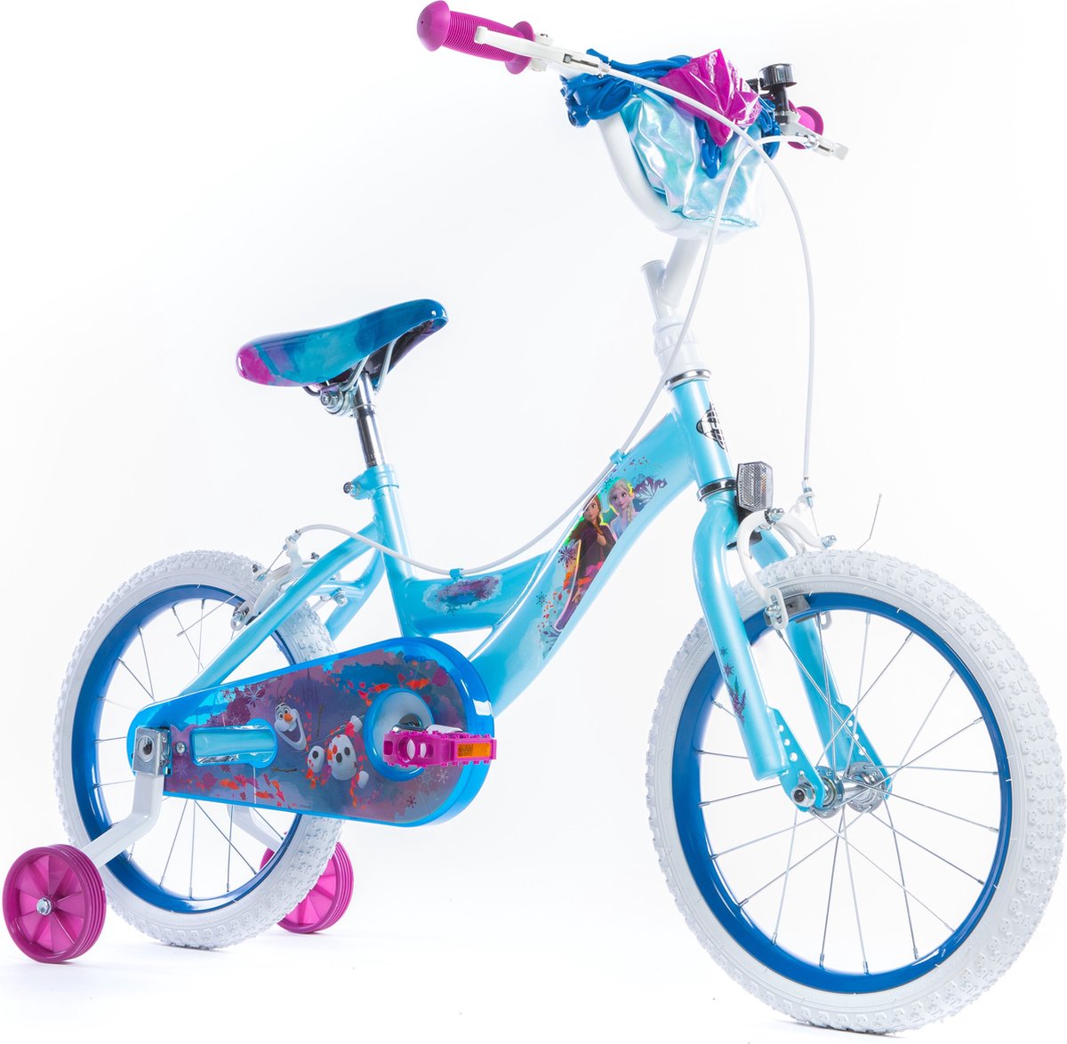 disney frozen 2 meisjesfiets 5 7 jaar inclusief zijwieltjes makkelijke en snelle montage 16 inch