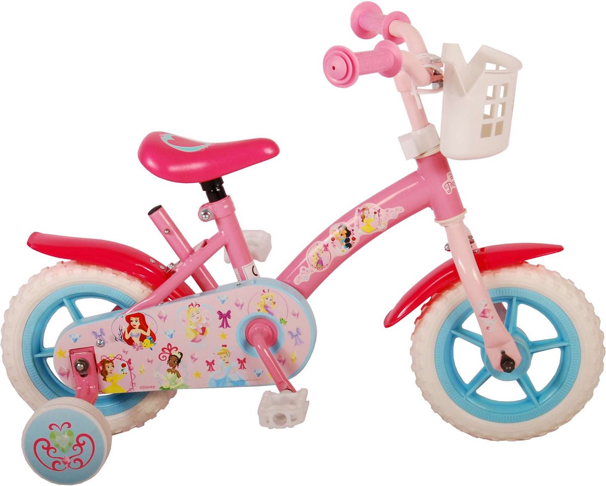 Disney Princess Kinderfiets - Meisjes - 10 inch - Roze - Doortrapper Kinderfiets kopen online