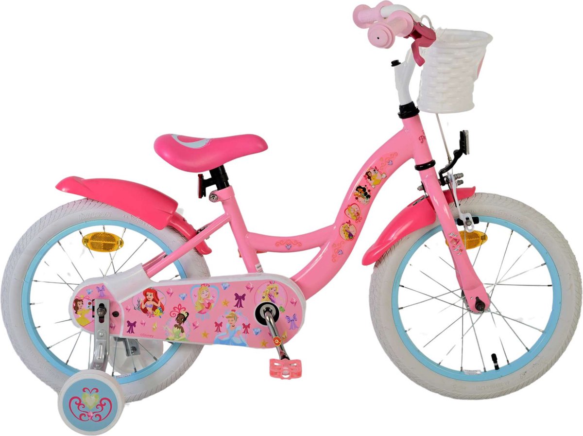 Disney Princess Kinderfiets - Meisjes - 16 inch - Roze Kinderfiets kopen online