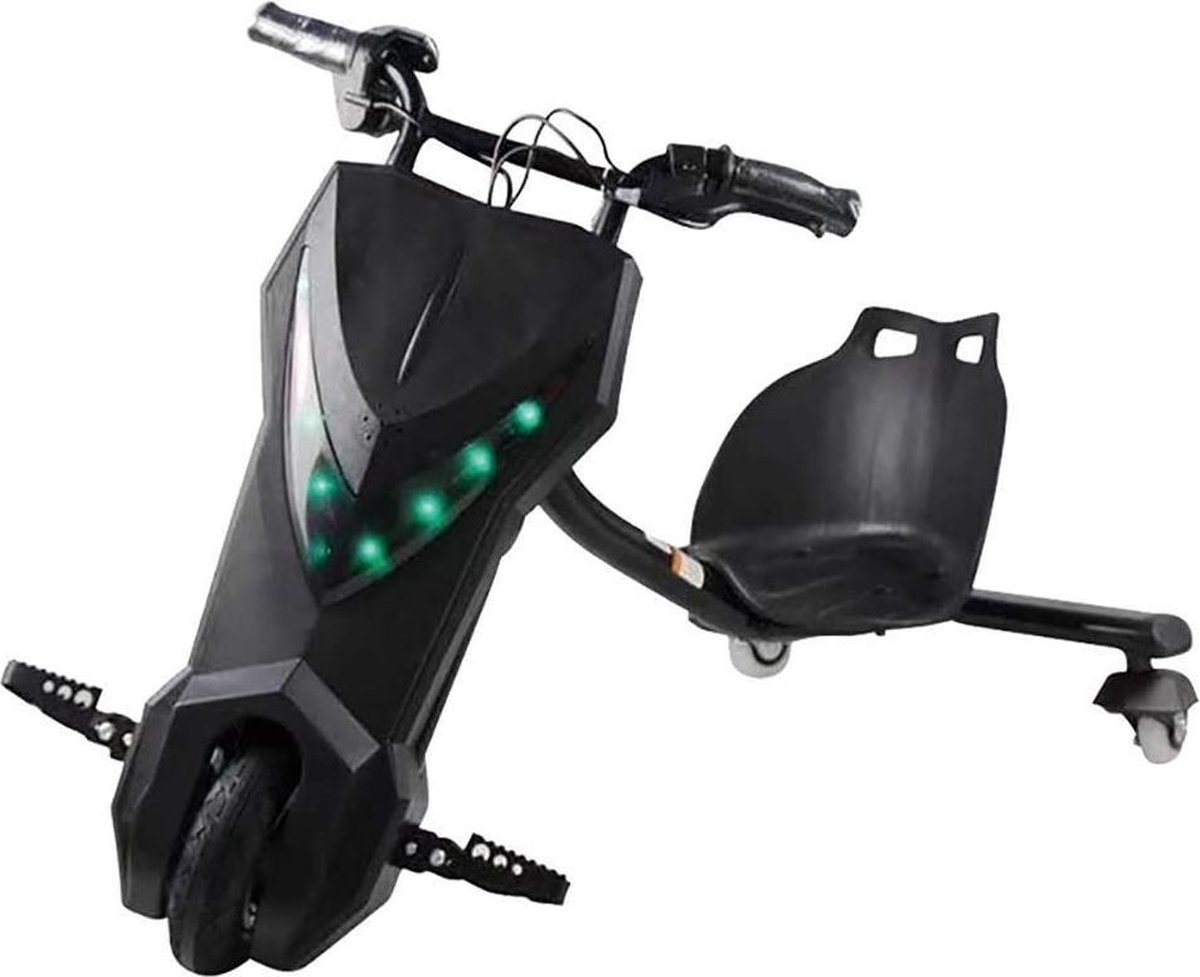 Drift elektrische super krachtige scooter kinderen drift Trike auto 3 wiel kinder speelgoed - Zwart Drift Trikes kopen online