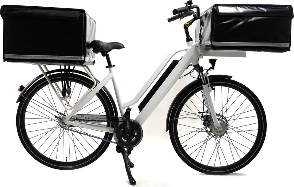 duker basic delevery 28 inch gargo e bike h48 wit