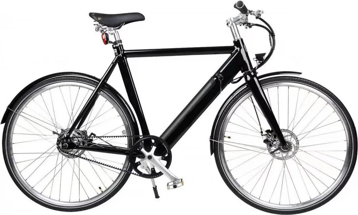 duker class retro 28 inch e bike h48 zwart