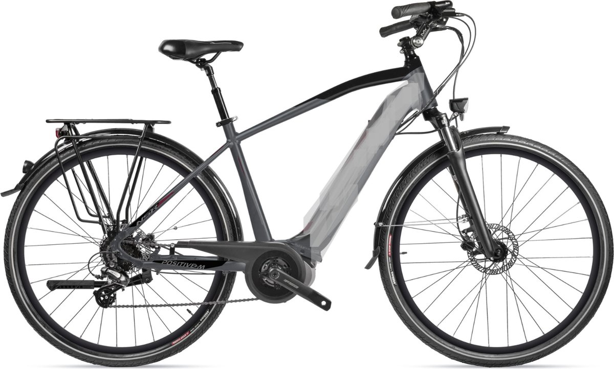 duker glia 28 inch e bike h48 8 speed antracite