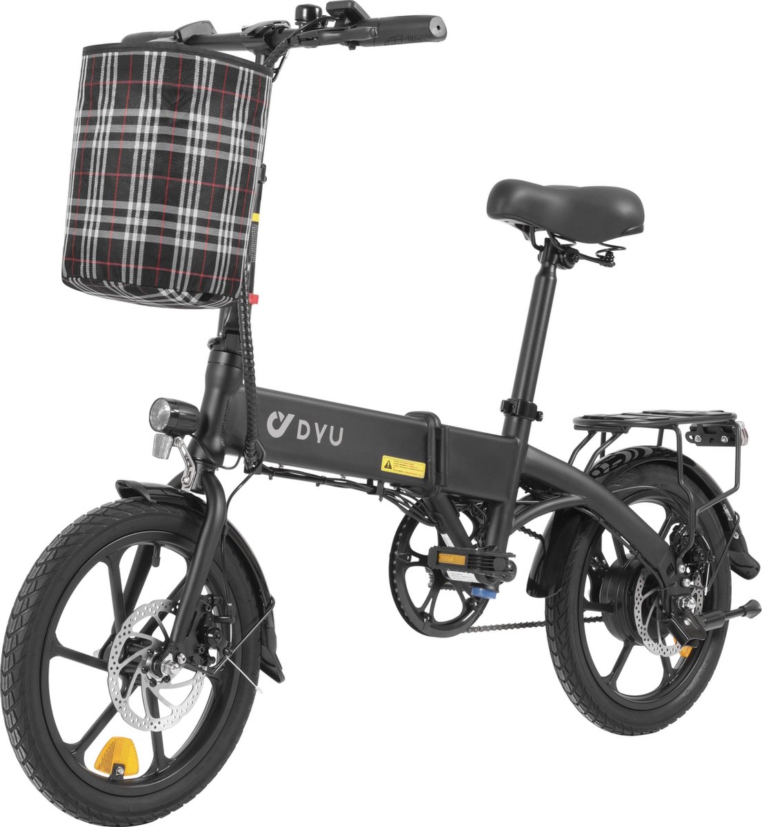 DYU A1F Opvouwbare e-bike 250 Watt motorvermogen topsnelheid 25 km/u Fat tire 16’’ banden Fiets (elektrisch) kopen online