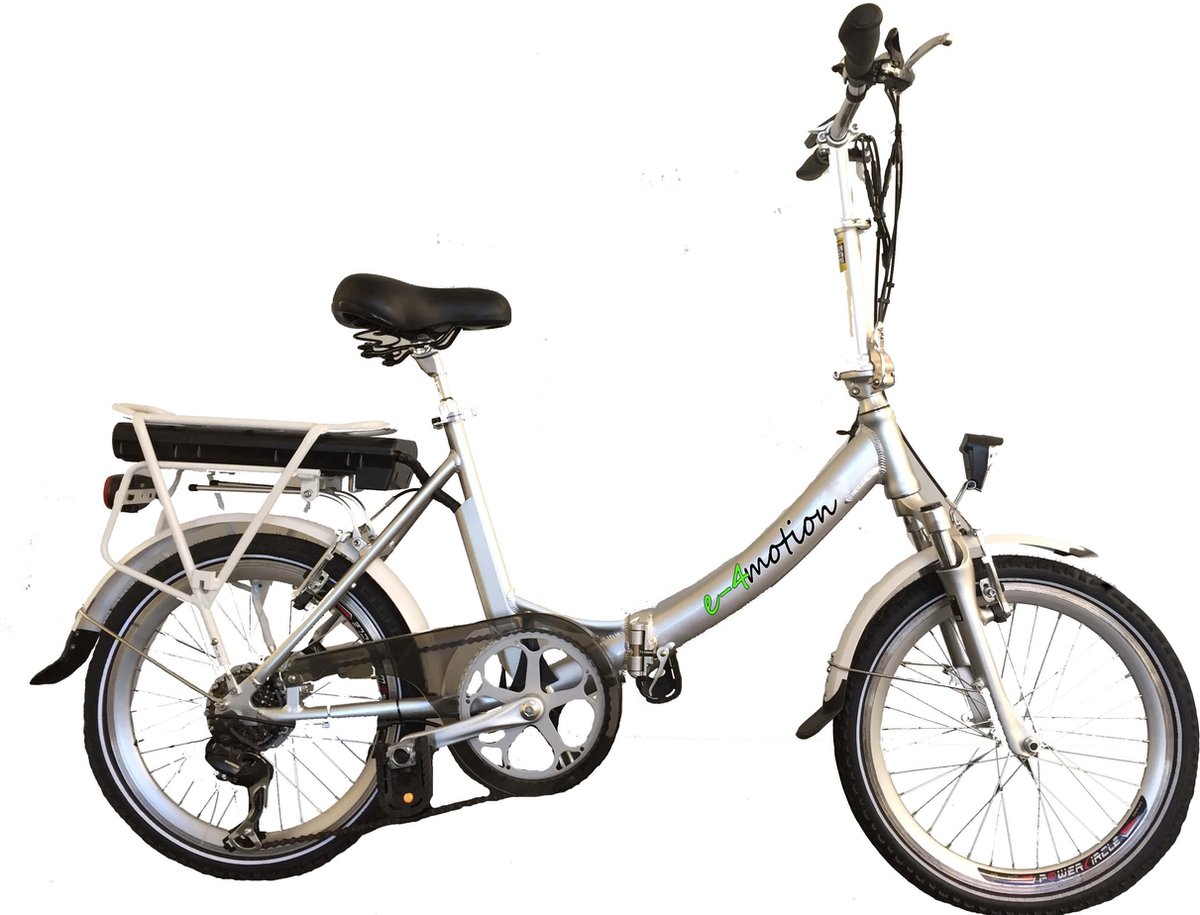 e 4motion elektrische vouwfiets model maxi plus 20 wielen 10ah accu