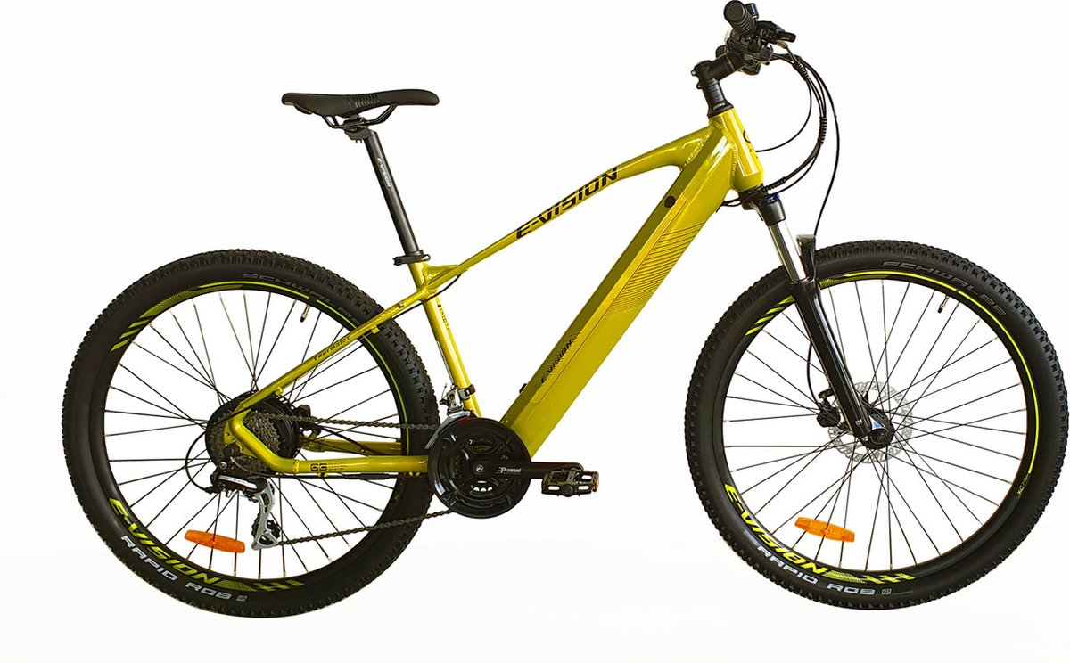 e vision tourmalet atb 27 5 inch 40 cm lime green