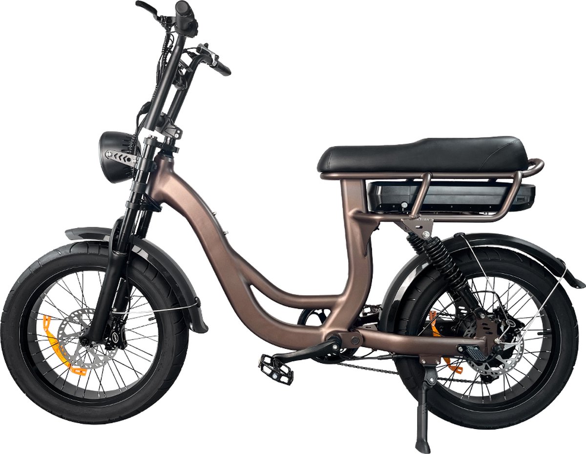 EB8 Fatbike E-bike 250Watt motorvermogen topsnelheid 25 km/u 20X4.0” Banden 7 Versnellingen met alarm Fiets (elektrisch) kopen online
