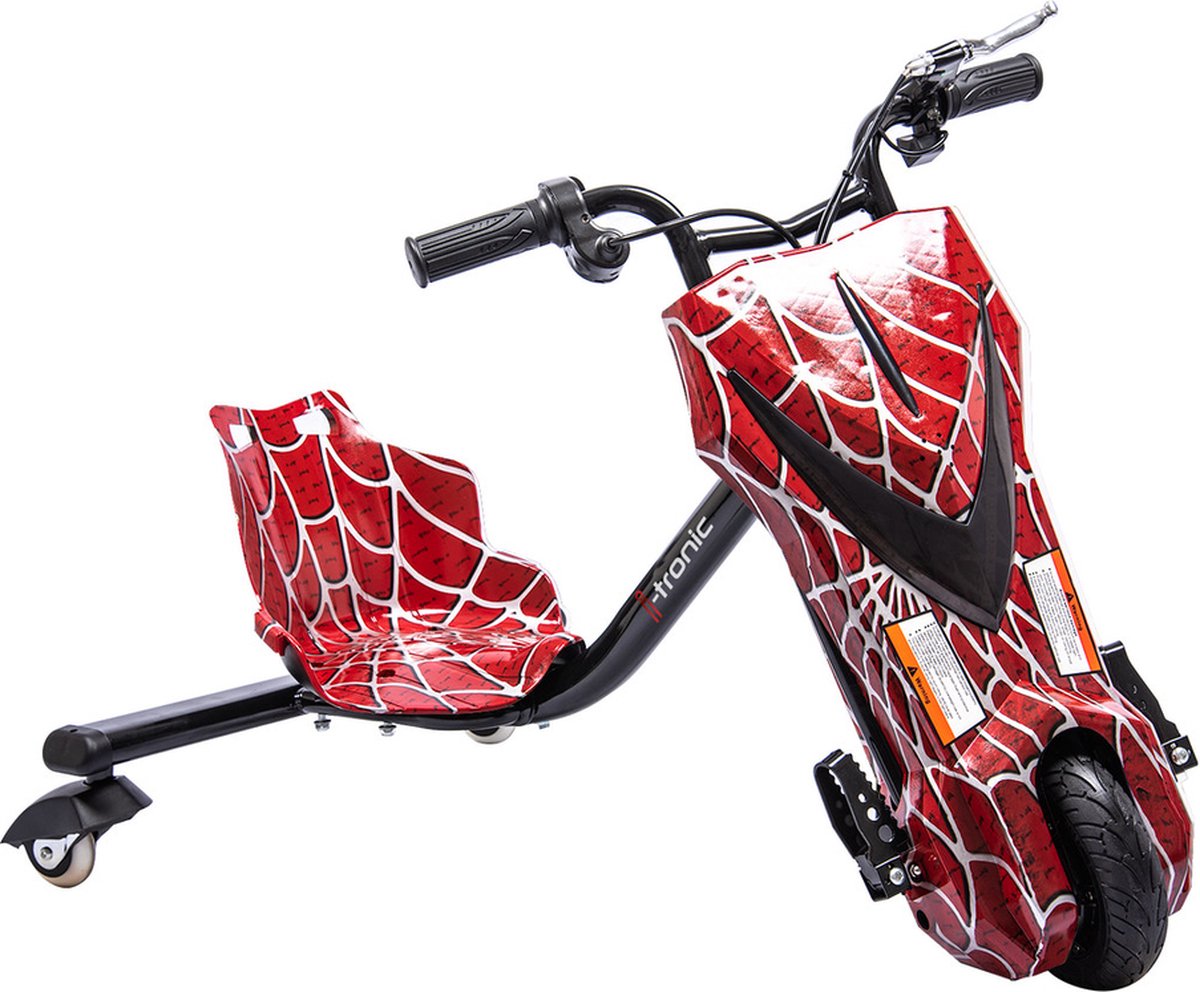 Elektrische Drift Trike Kart 250W 36V Spider Rood Drift Trikes kopen online