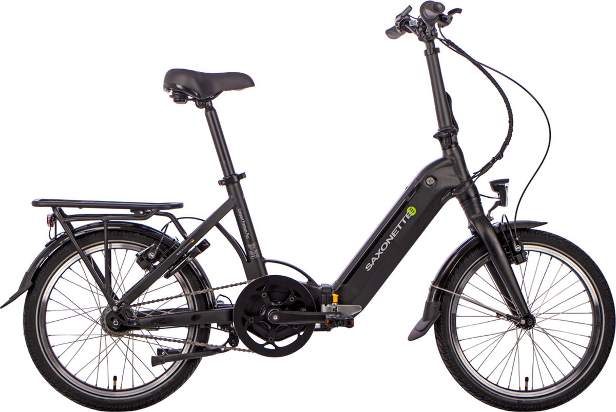 Elektrische vouwfiets, Compact Premium Plus, middenmotor, Nxs 7, zwart Fiets (elektrisch) kopen online