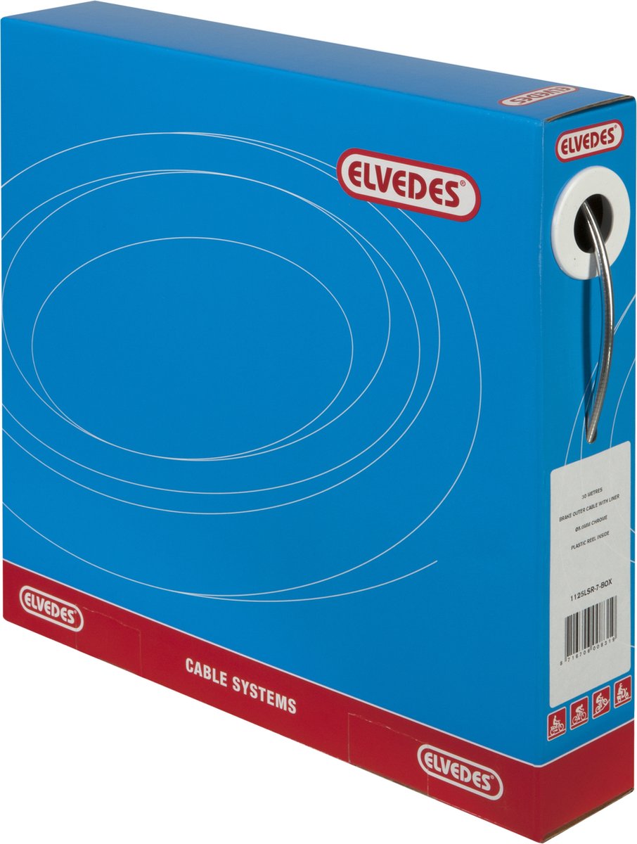 Elvedes Rem-buitenkabel 5 Mm 30 Meter Chroom Per Doos Fiets kopen online