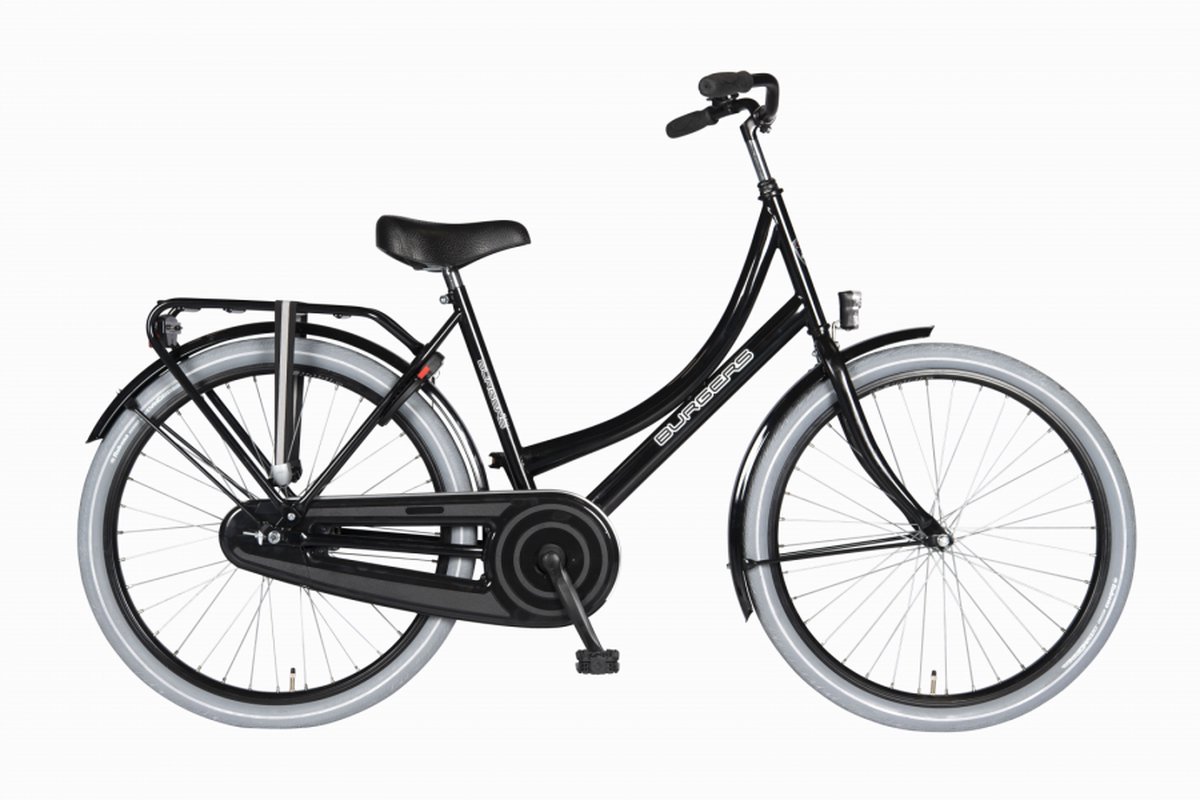 empo young omafiets stadsfiets transportfiets 28 inch m26 zwart met terugtraprem