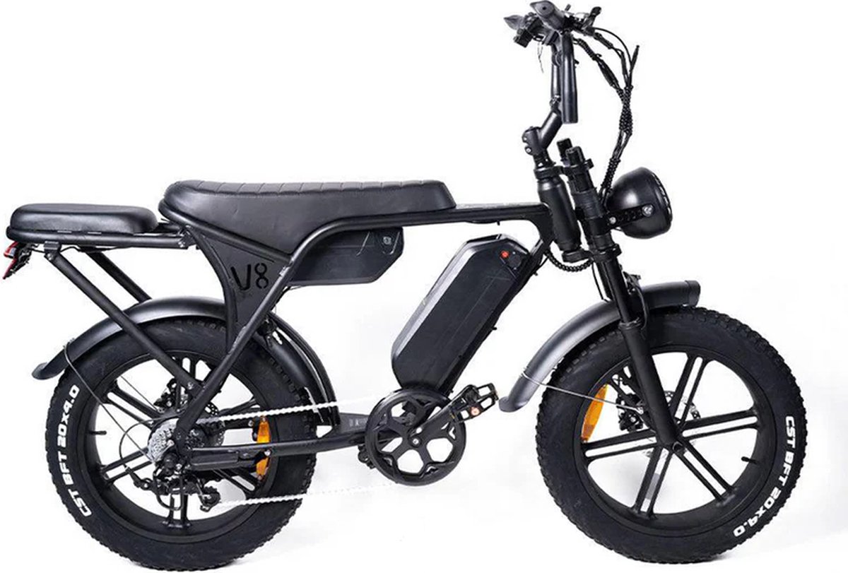 fatbike ouxi v8 max dubbele accu 3 0 alarm achterzitje