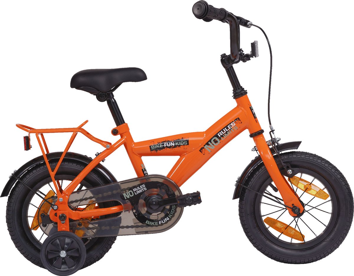 Fiets bfk 12 jongens no limit oranje Kinderfiets kopen online