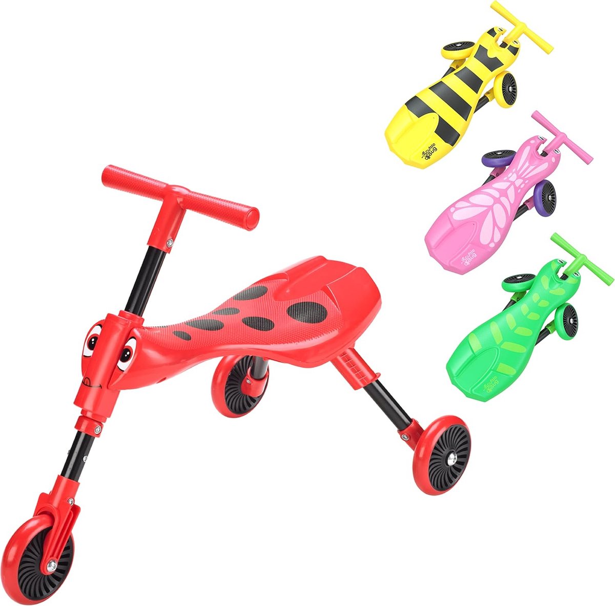 fiets rood zwart
