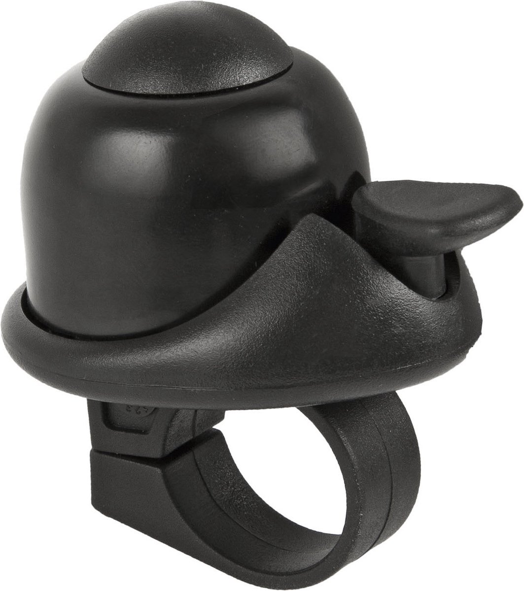 fietsbel edge bella design mini 36mm zwart op kaart