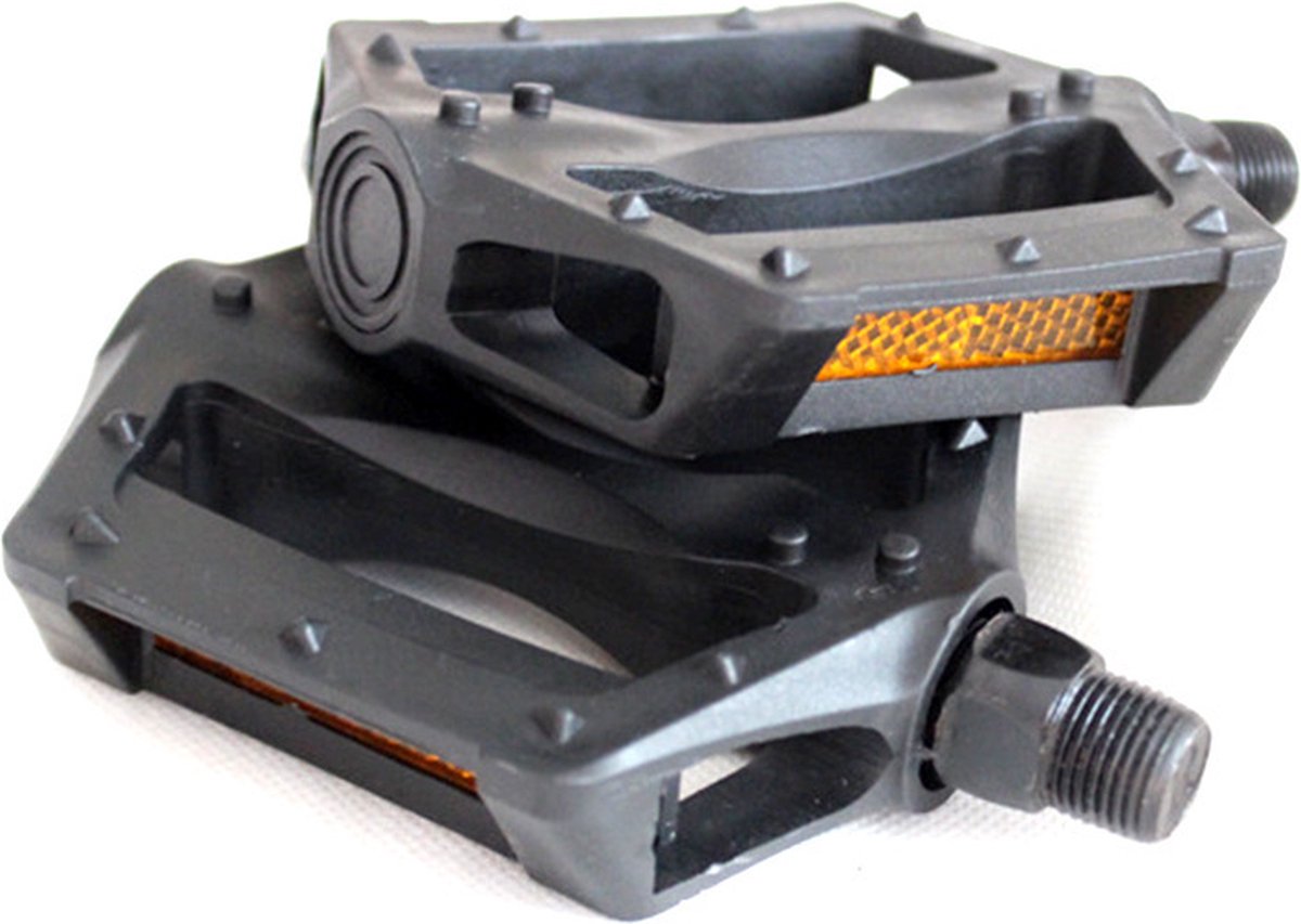 fietspedalen l12 extra grip antislip zwart
