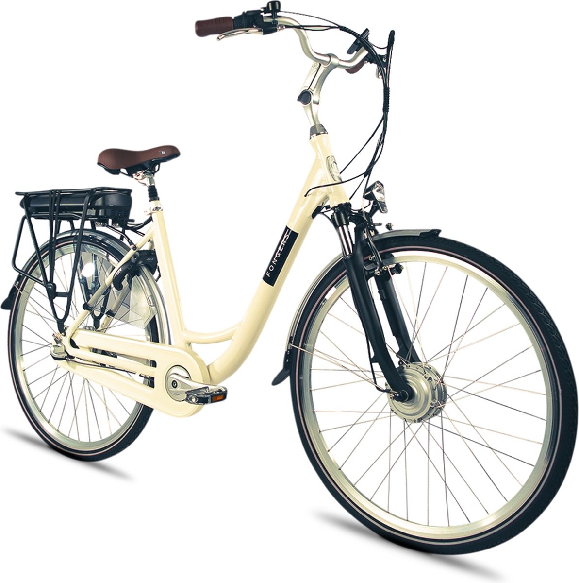 Fongers Basic Plus N3 360 Wh Crème Wit Fiets (elektrisch) kopen online