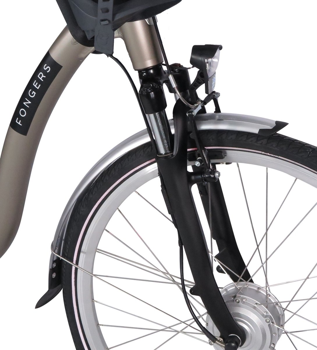 Fongers Comfort Moederfiets 540 Wh Warm Grey Fiets (elektrisch) kopen online