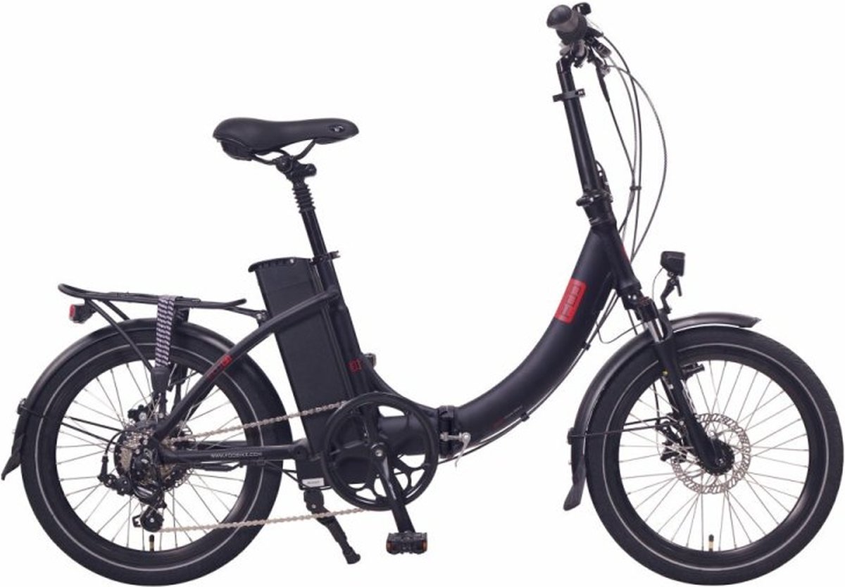 FOO F1 elektrische vouwfiets 20 inch 25km/h zwart Fiets (elektrisch) kopen online