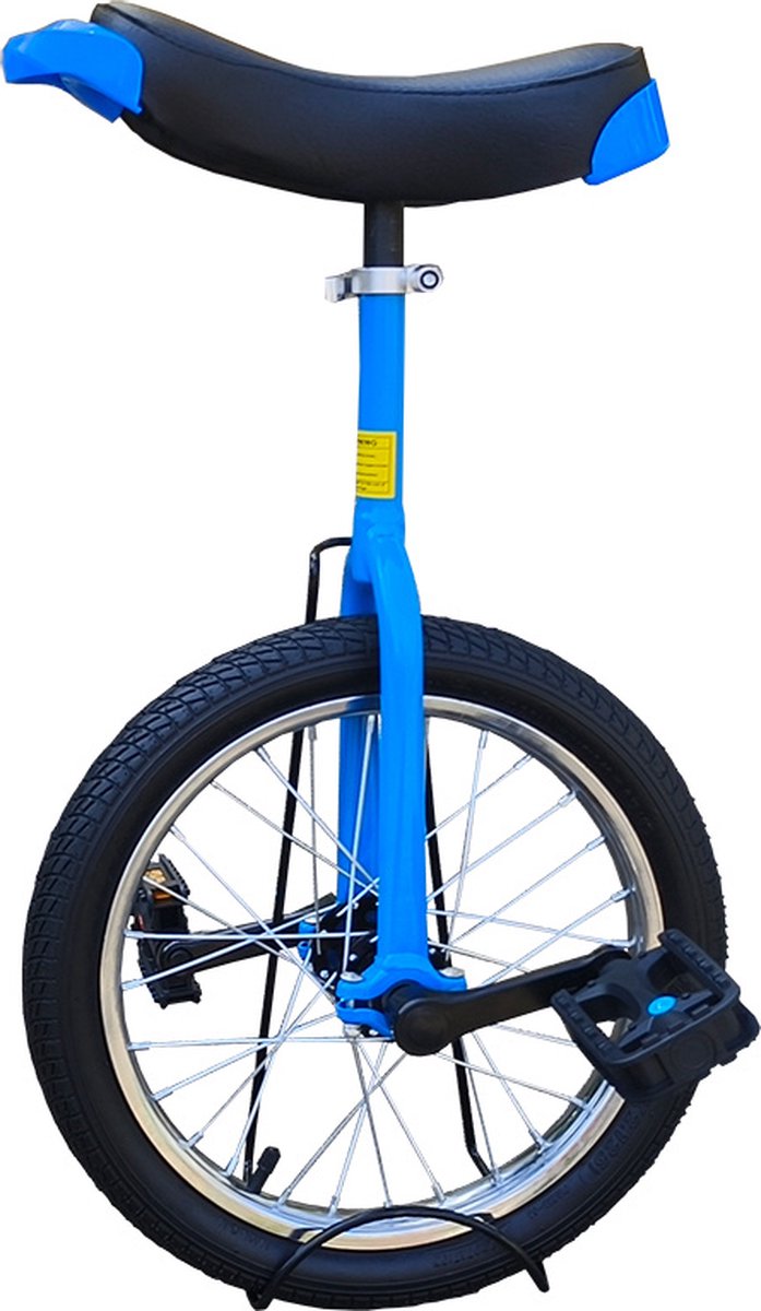funsport eenwieler 16 inch blauw