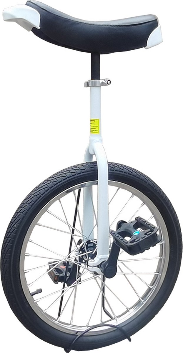 funsport eenwieler 18 inch wit