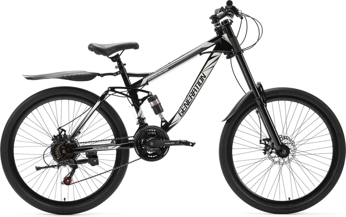generation cross mountainbike 26 inch zwart