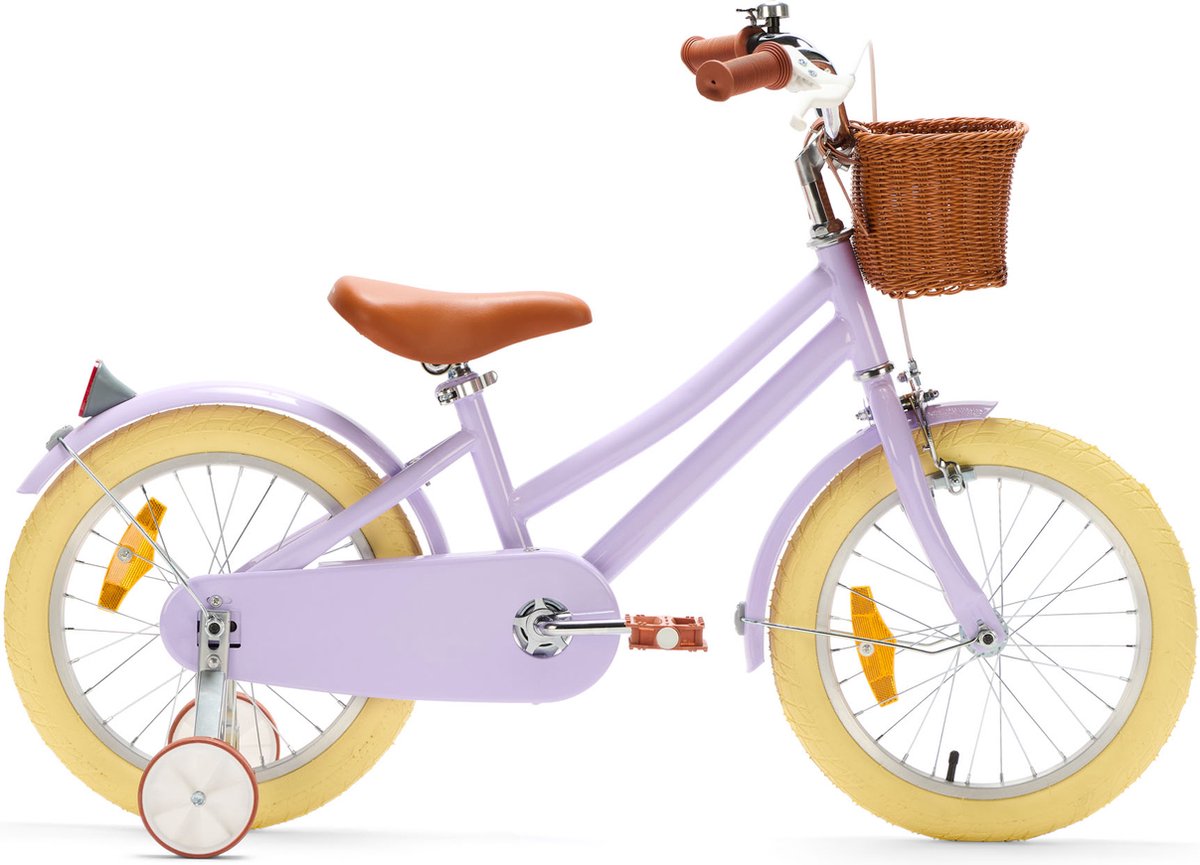 generation hip 16 inch paars kinderfiets