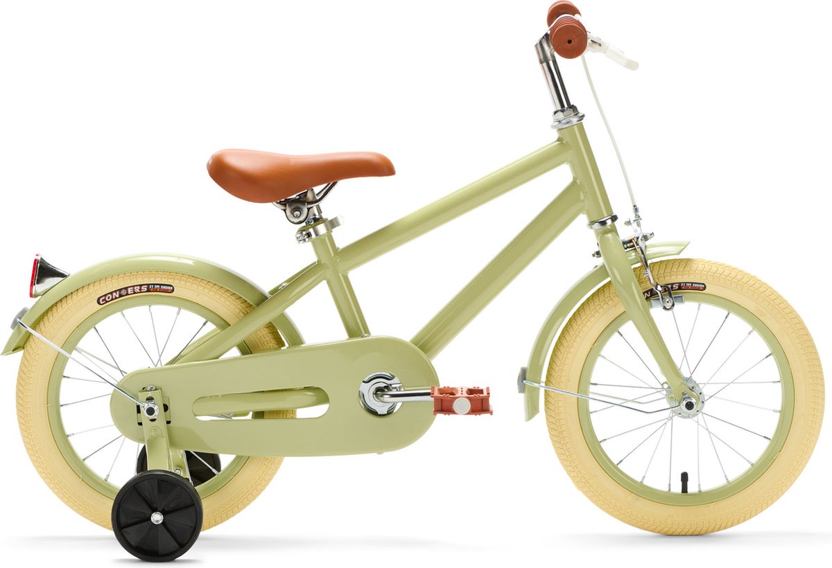 Generation Retro 14 inch Groen – Kinderfiets Kinderfiets kopen online